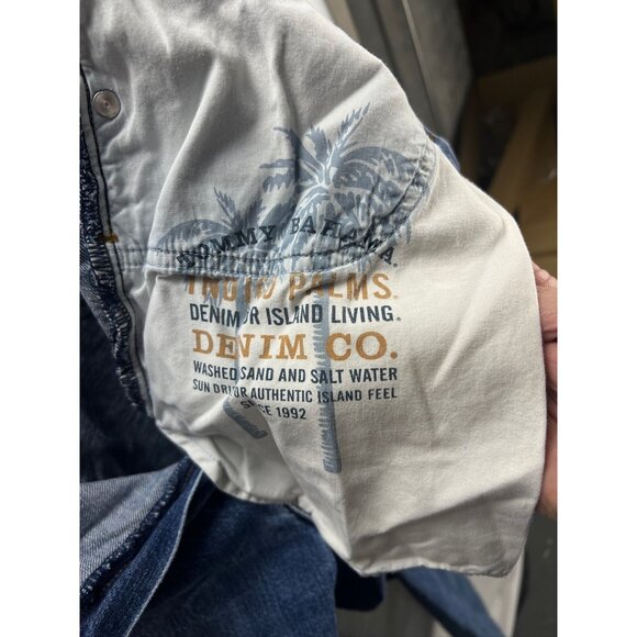 Tommy Bahama Indigo Palms Denim Relaxed Fit Jeans 36x30 Blue Denim Mens Casual - Picture 3 of 16